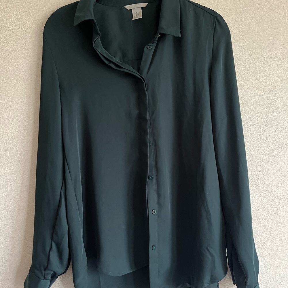 H&M Sheer Blouse